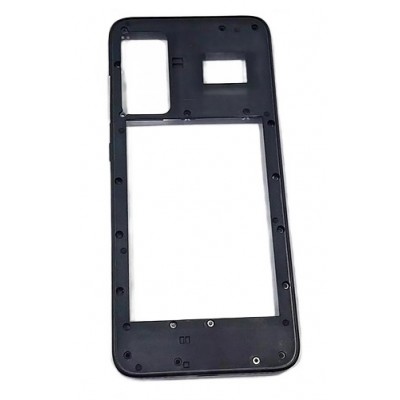 Middle Frame Ring Only For Cubot Note 30 Black By - Maxbhi Com