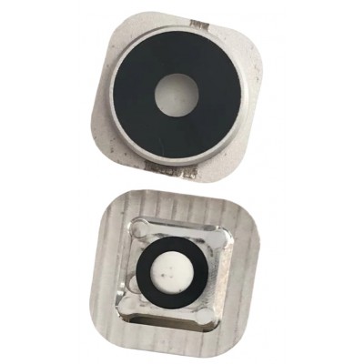 Camera Lens Glass With Frame For Bluboo Maya Max White By - Maxbhi Com