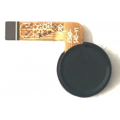 Fingerprint Sensor Flex Cable For Oukitel C8 Blue By - Maxbhi Com