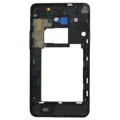Lcd Frame Middle Chassis For Samsung Galaxy S2 Plus Black By - Maxbhi Com