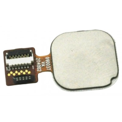 Fingerprint Sensor Flex Cable For Tcl 10 5g White By - Maxbhi Com
