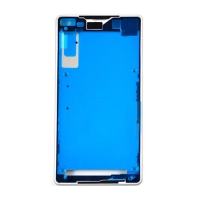 Lcd Frame Middle Chassis For Sony Xperia Z2 D6502 White By - Maxbhi Com