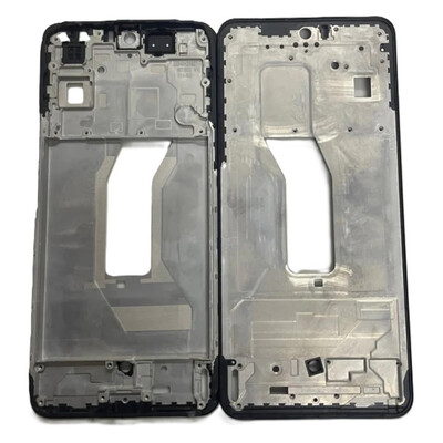 Lcd Frame Middle Chassis For Vivo Y300 5g Black By - Maxbhi Com