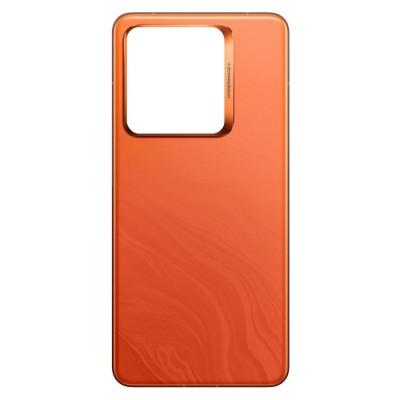 Back Panel Cover For Realme Gt 7 Pro Orange - Maxbhi Com