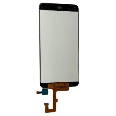 Lcd With Touch Screen For Alcatel Pulsemix White By - Maxbhi Com