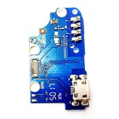 Charging Connector Flex Pcb Board For Comio S1 Lite By - Maxbhi Com