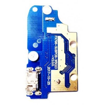 Charging Connector Flex Pcb Board For Comio S1 Lite By - Maxbhi Com