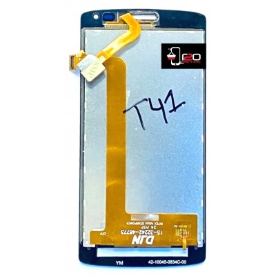 Lcd With Touch Screen For Panasonic T41 8gb Black By - Maxbhi Com