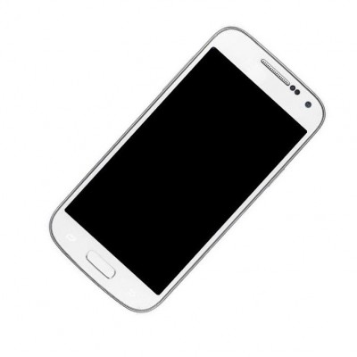 Camera Lens Glass with Frame for Samsung Galaxy S4 Mini Plus I9195I Black