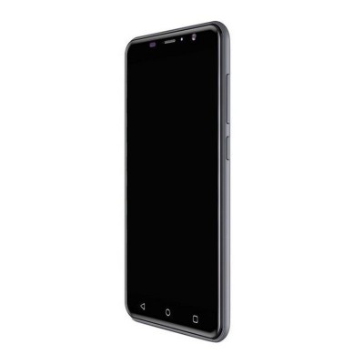 Camera Lens Glass with Frame for Yezz Andy 5E5 Black
