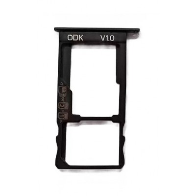 Sim Card Holder Tray For Bq Aquaris X2 Black - Maxbhi Com