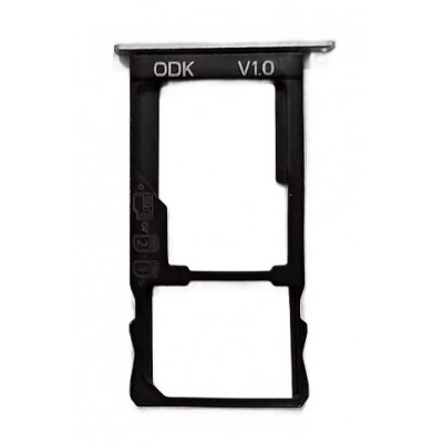 Sim Card Holder Tray For Bq Aquaris X2 Silver - Maxbhi Com