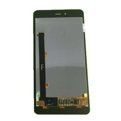 Lcd With Touch Screen For Allview V2 Viper I4g White By - Maxbhi Com