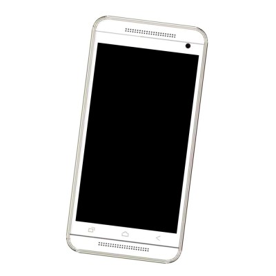 Camera Lens Glass with Frame for Hi-Tech Amaze S1 Silver