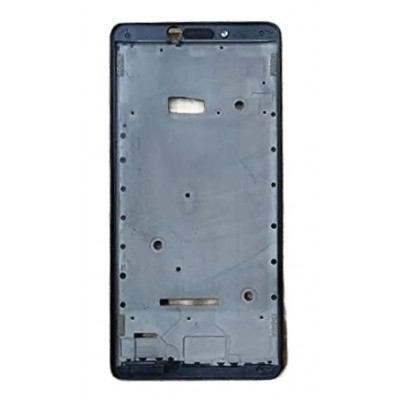 Lcd Frame Middle Chassis For Itel A55 Black By - Maxbhi Com