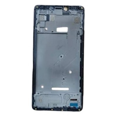 Lcd Frame Middle Chassis For Itel A55 White By - Maxbhi Com
