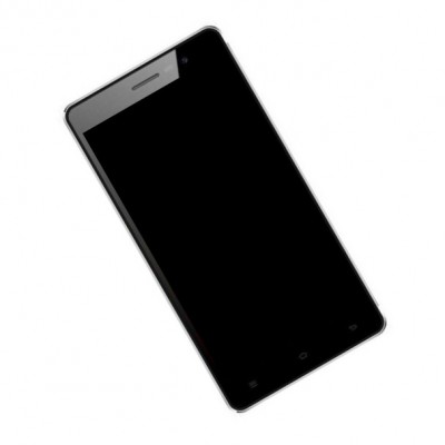 Camera Lens Glass with Frame for Indus Primo Black