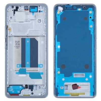 Lcd Frame Middle Chassis For Xiaomi Redmi Note 14 Pro Plus 5g Blue By - Maxbhi Com