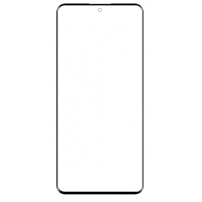Replacement Front Glass For Xiaomi Redmi Note 14 Pro Plus 5g Black By - Maxbhi Com