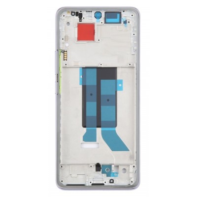 Lcd Frame Middle Chassis For Xiaomi Redmi Note 14 Pro 5g Purple By - Maxbhi Com