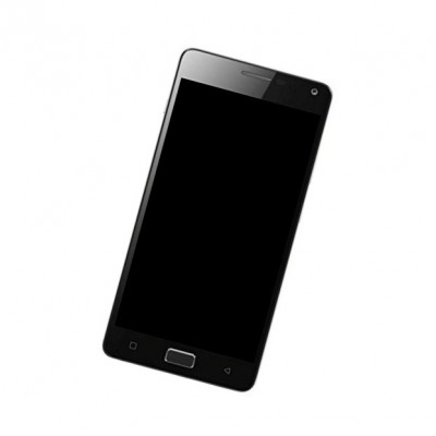 Camera Lens Glass with Frame for Lenovo Vibe P1 Black