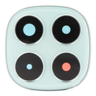Camera Lens Glass With Frame For Xiaomi Redmi Note 14 Pro 5g Green By - Maxbhi Com