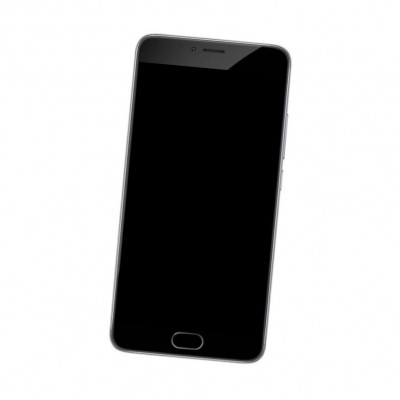 Camera Lens Glass with Frame for Meizu M3 Note L681H Grey