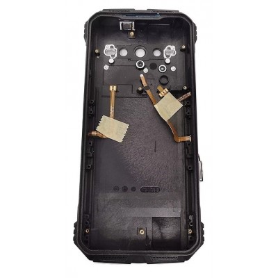 Back Panel Cover For Doogee V30 5g Black - Maxbhi Com