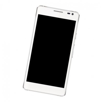 Camera Lens Glass with Frame for Huawei Ascend D2 Black