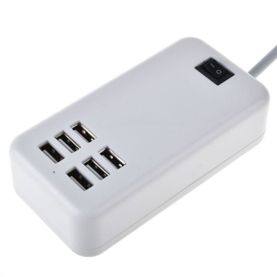 6 Port Multi USB HighQ Fast Charger for Hi-Tech testing model - Maxbhi.com
