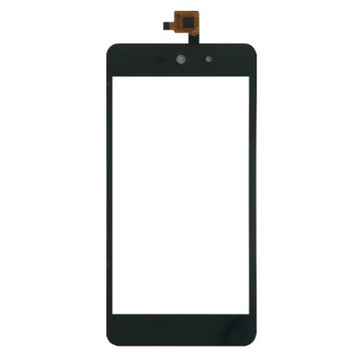 Touch Screen Digitizer For Micromax Canvas Selfie Lens Q345 Black By - Maxbhi Com