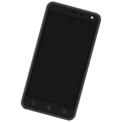 Camera Lens Glass with Frame for Yuho Y2 Black