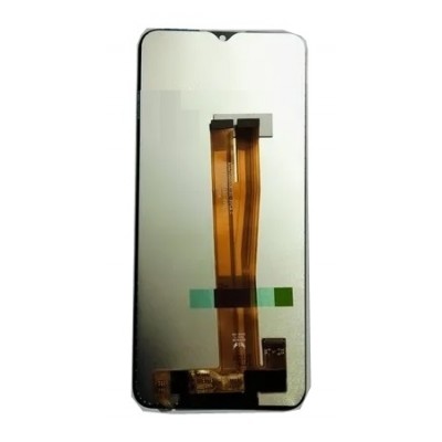 Lcd With Touch Screen For Lava O1 White By - Maxbhi Com