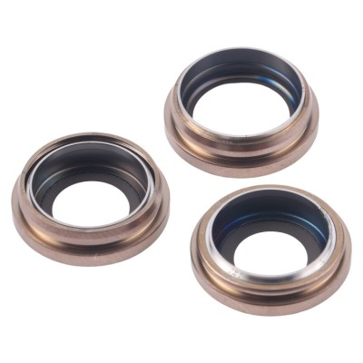 Camera Lens Glass With Frame For Apple Iphone 16 Pro Max Gold By - Maxbhi Com