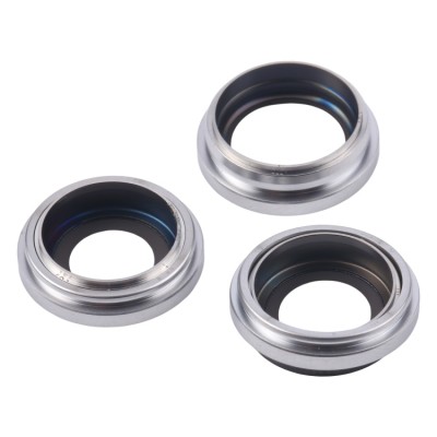 Camera Lens Glass With Frame For Apple Iphone 16 Pro Max White By - Maxbhi Com