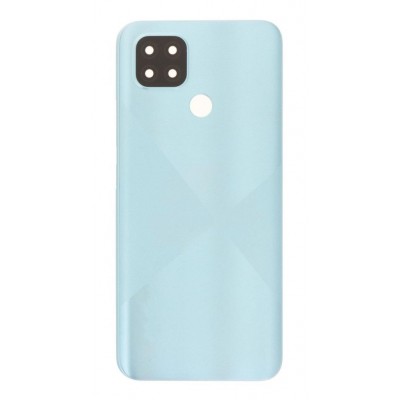 Back Panel Cover For Realme C21 Blue - Maxbhi Com