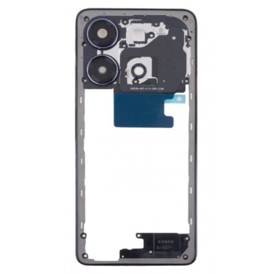 Middle Frame Ring Only For Infinix Note 30 Black By - Maxbhi Com