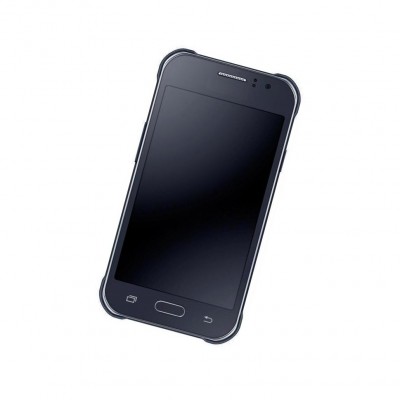 Camera Lens Glass with Frame for Samsung Galaxy J1 Ace Blue