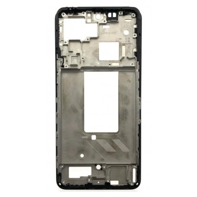 Lcd Frame Middle Chassis For Vivo X70 Black By - Maxbhi Com