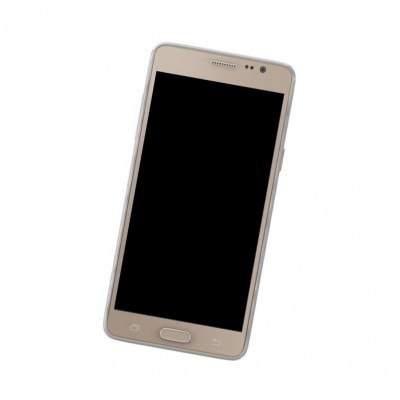 Camera Lens Glass with Frame for Samsung Galaxy On5 Gold