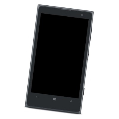 Camera Lens Glass with Frame for Nokia Lumia 1020 Black