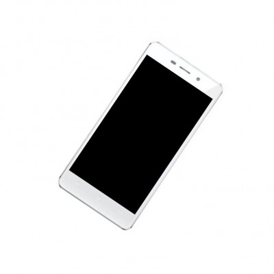 Camera Lens Glass with Frame for Oppo Joy 3-A11 White