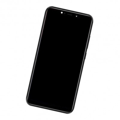Camera Lens Glass with Frame for Tecno Camon i Blue