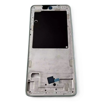 Lcd Frame Middle Chassis For Xiaomi Poco M7 Pro 5g Green By - Maxbhi Com