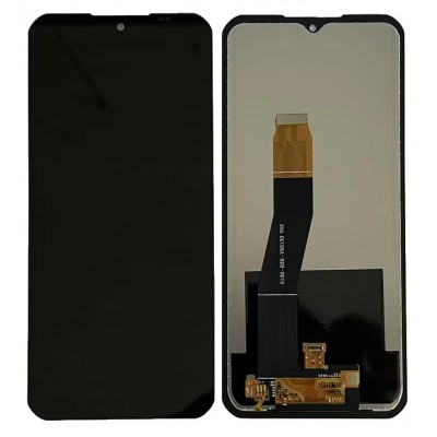 Lcd With Touch Screen For Oukitel Wp52 Black By - Maxbhi Com