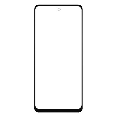 Replacement Front Glass For Motorola Moto G35 5g Black By - Maxbhi Com