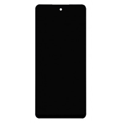 Lcd With Touch Screen For Lava Yuva 4 Black By - Maxbhi Com