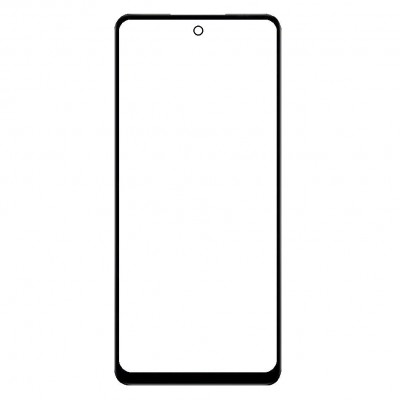 Replacement Front Glass For Lava Yuva 4 Purple By - Maxbhi Com