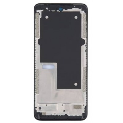 Lcd Frame Middle Chassis For Motorola Moto G9 Black By - Maxbhi Com