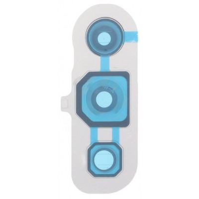Camera Lens Glass With Frame For Samsung Galaxy S24 Fe 5g White By - Maxbhi Com